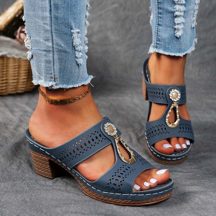 Isabella | Comfortable Orthopedic High Heel Sandals