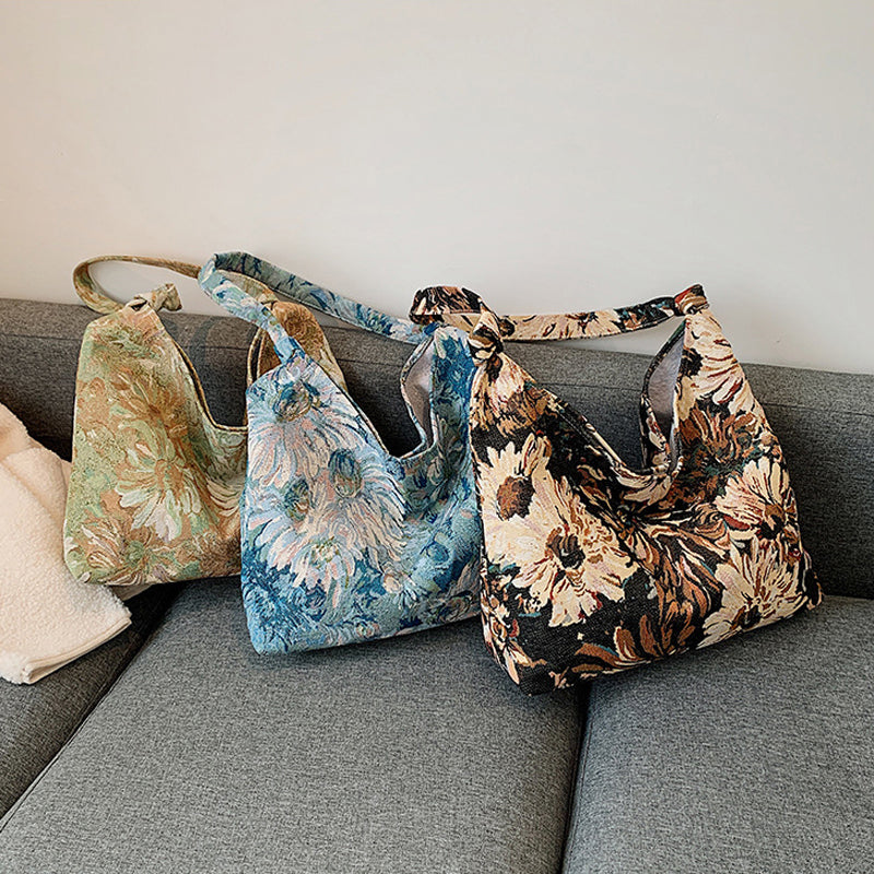 Bella | Vintage Ethnic Floral Bag
