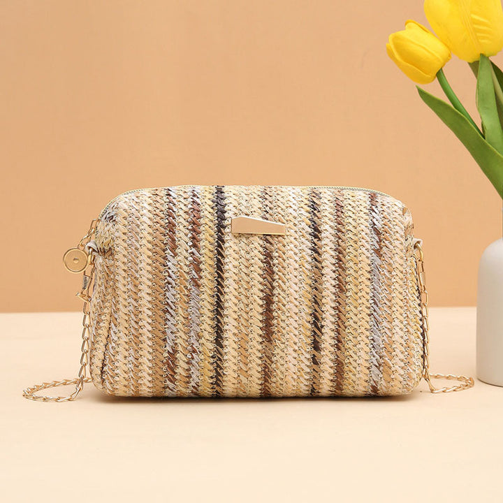 Mimi | Rainbow Straw Bag
