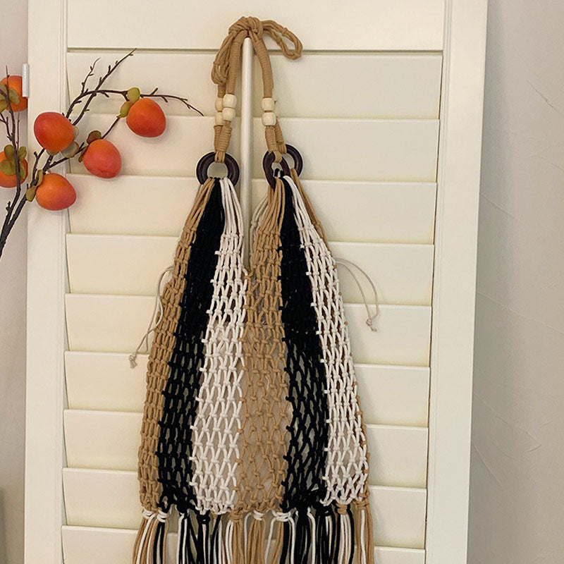 Noelle | Straw Beach Bag
