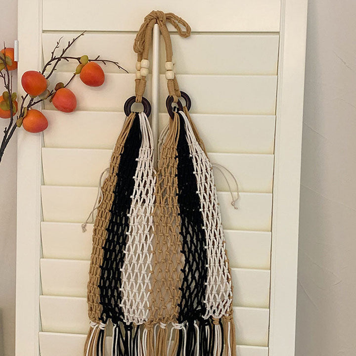 Noelle | Straw Beach Bag