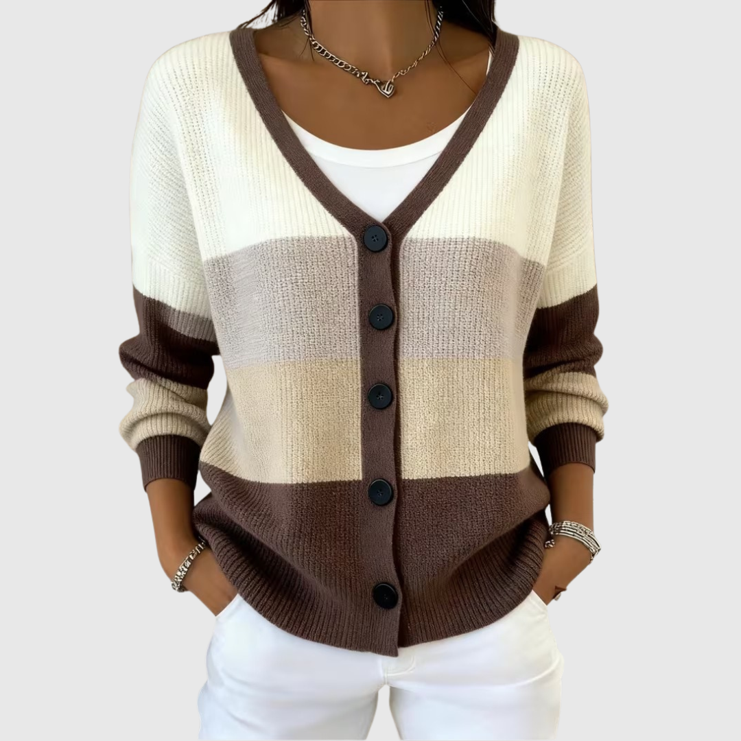 Constance | Buttoned Knit Cardigan