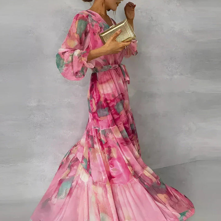 Lucia | Long Summer Floral Dress