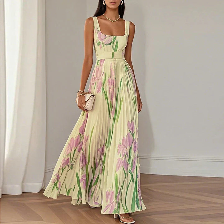Lyra | Elegant Maxi Floral Dress