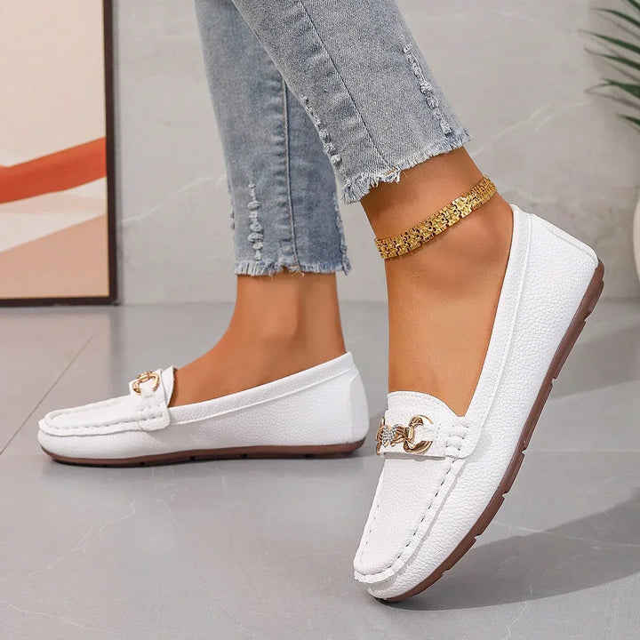 Sariva | Polished Grain Loafer