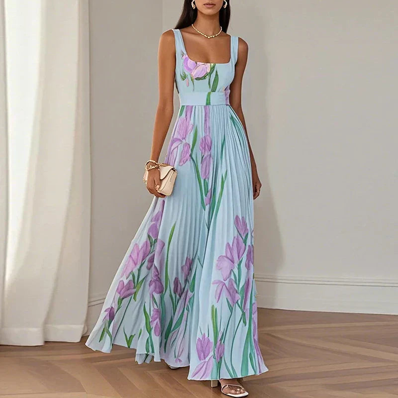 Lyra | Elegant Maxi Floral Dress