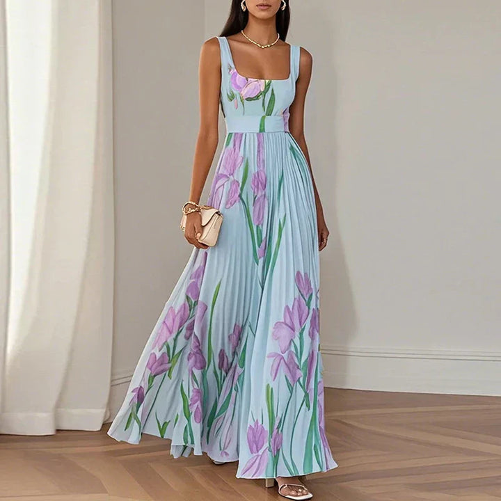 Lyra | Elegant Maxi Floral Dress