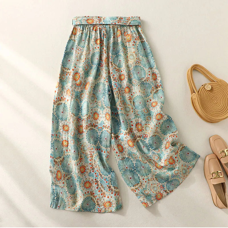 Windmere Linen Wide-leg Pants