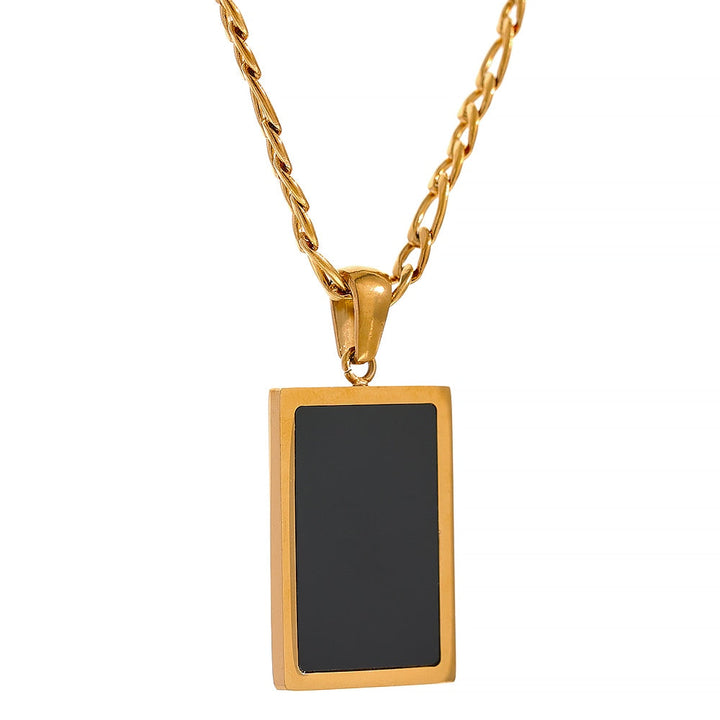 Dahlia | Ethereal Square Pendant Necklace