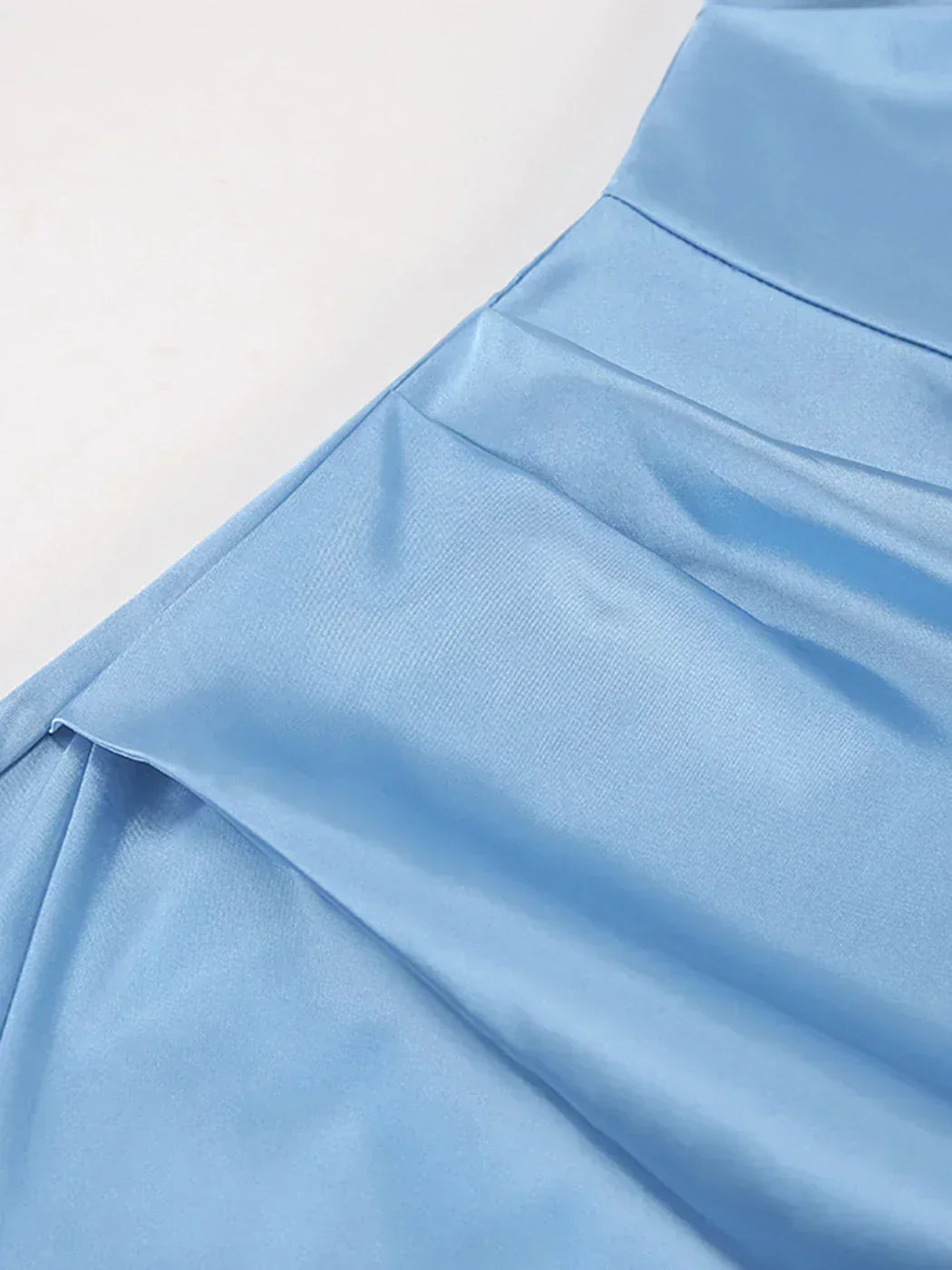 Satin Ladies Evening Dress