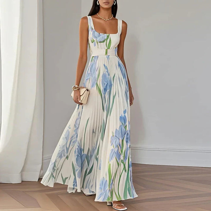 Lyra | Elegant Maxi Floral Dress
