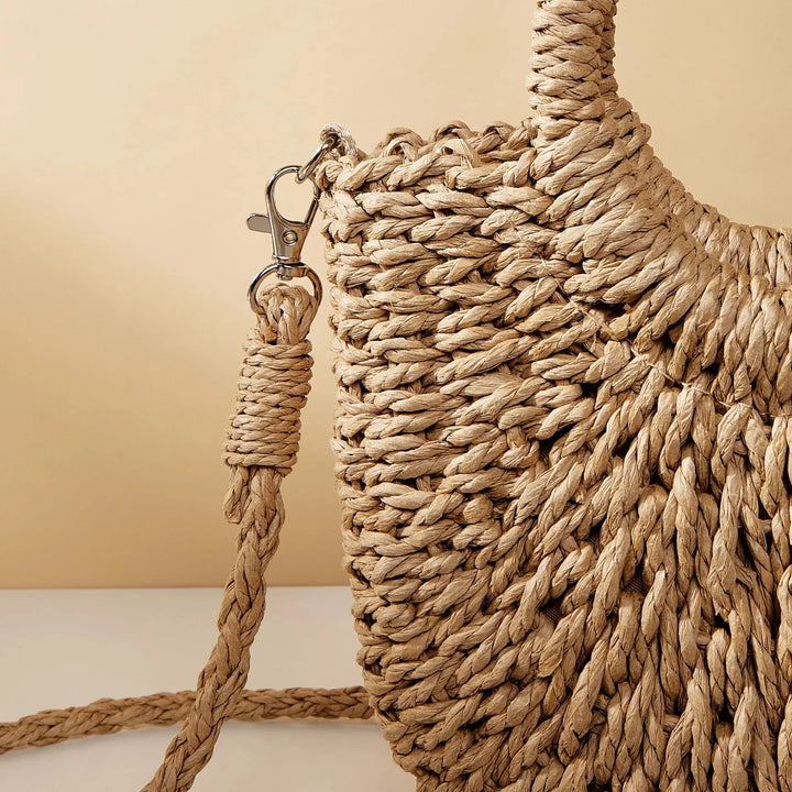 Daisy | Straw Shoulder Bag