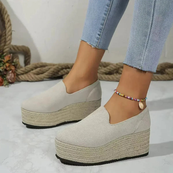 Maribel | Cushioned Platform Slip-On