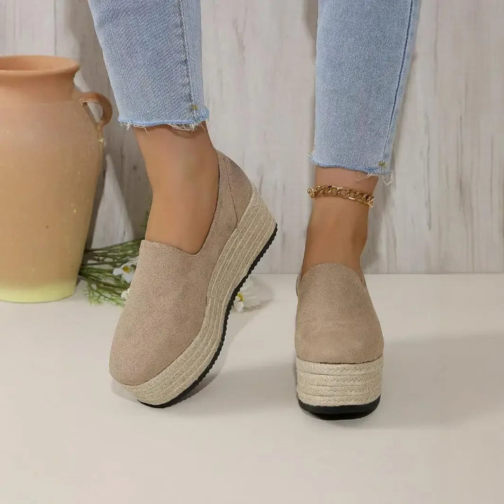 Maribel | Cushioned Platform Slip-On