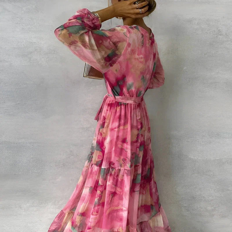 Lucia | Long Summer Floral Dress