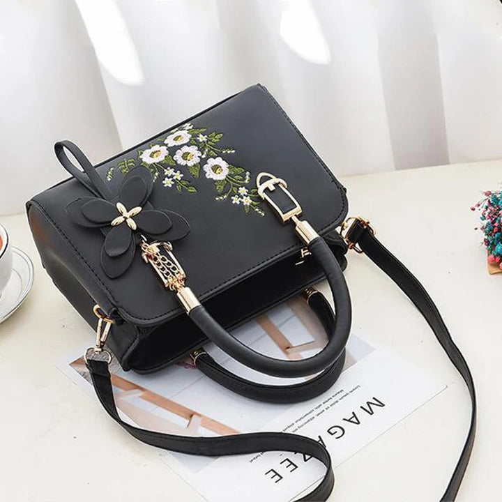 Ivy | Vintage Floral Embroidery Bag