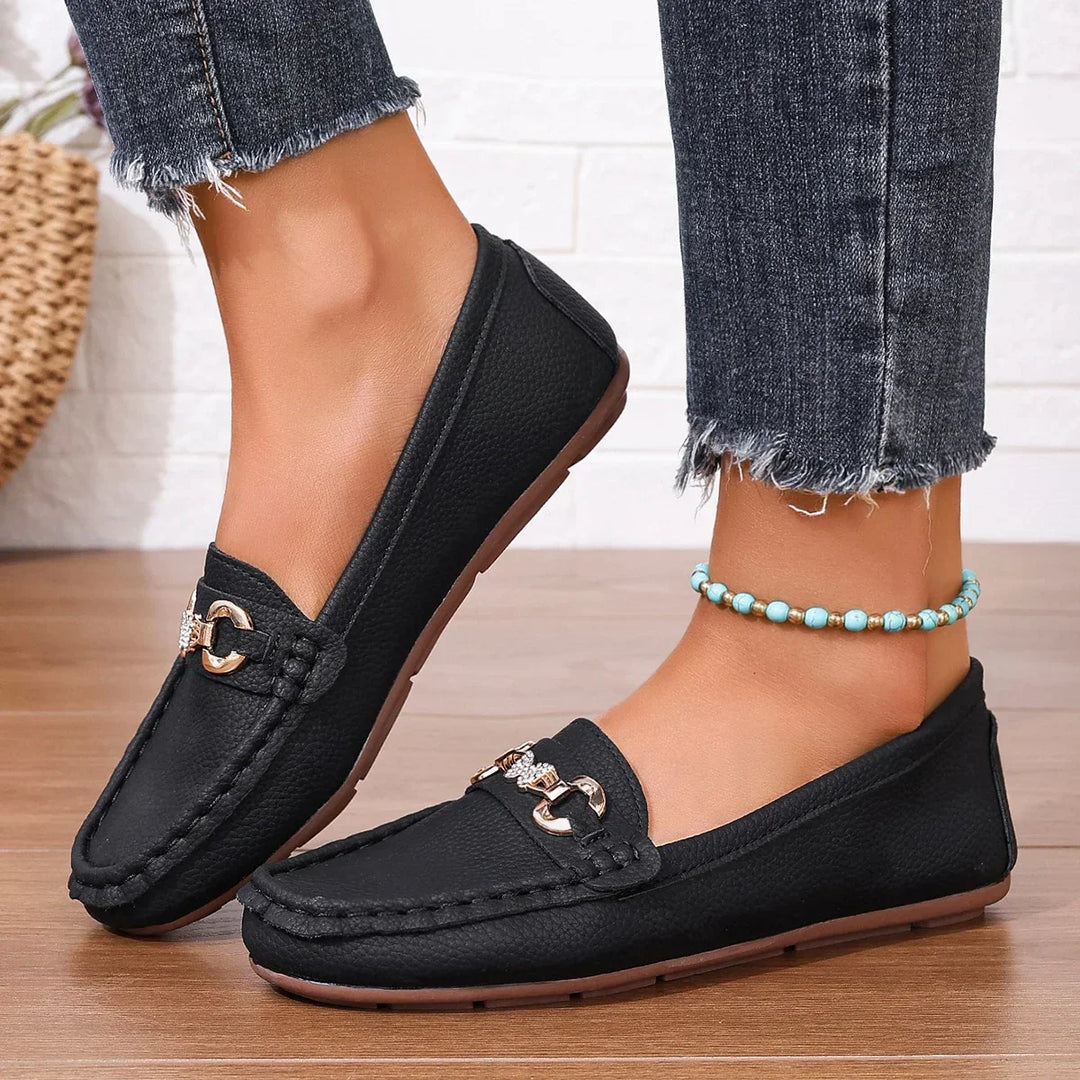 Sariva | Polished Grain Loafer