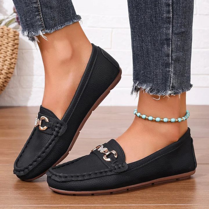 Sariva | Polished Grain Loafer