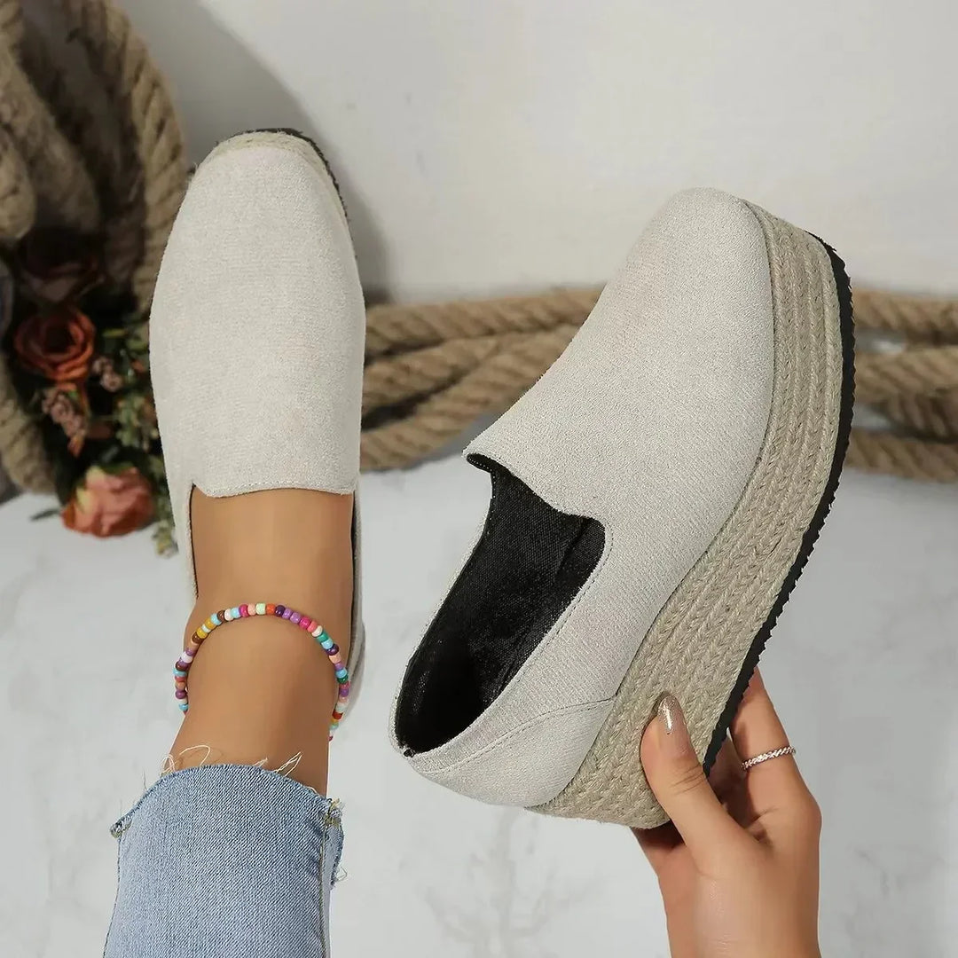 Maribel | Cushioned Platform Slip-On