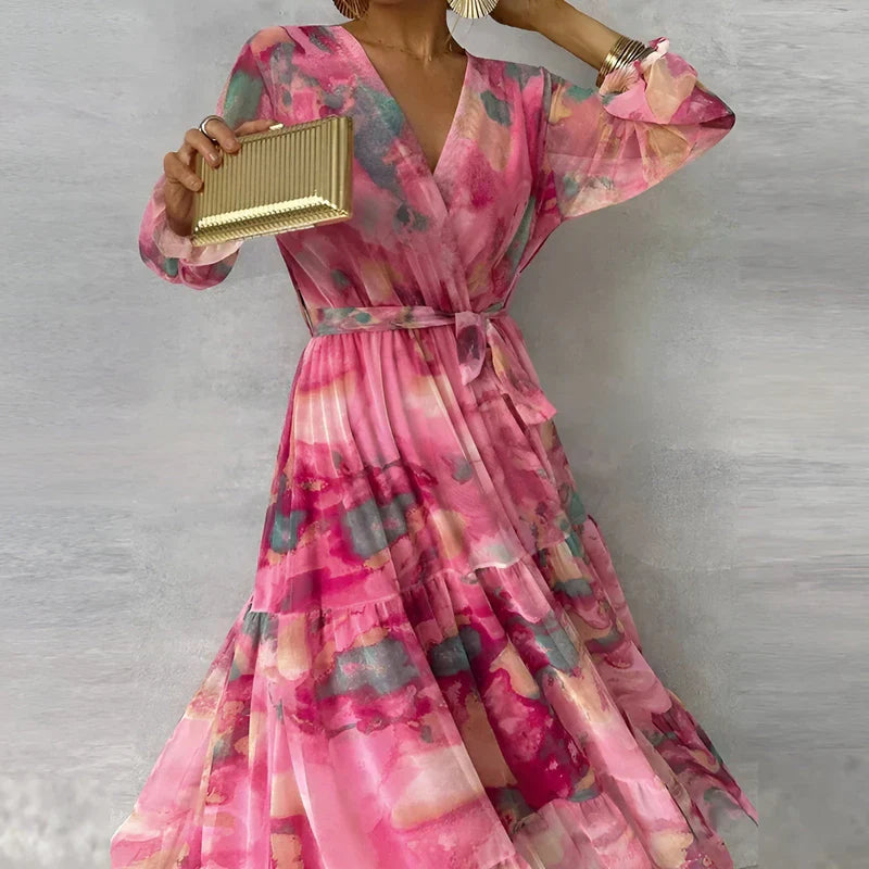 Lucia | Long Summer Floral Dress