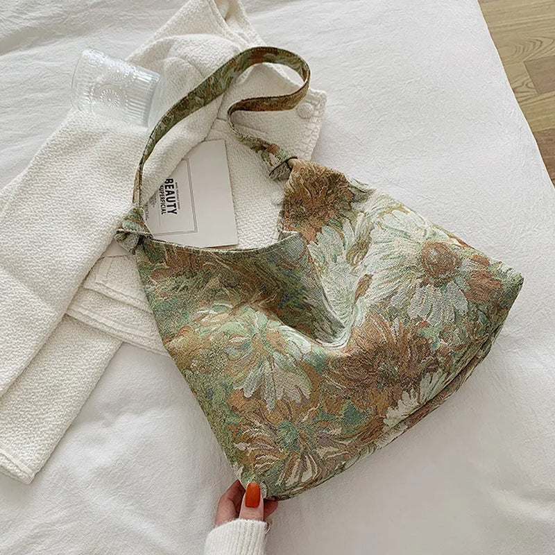 Bella | Vintage Ethnic Floral Bag