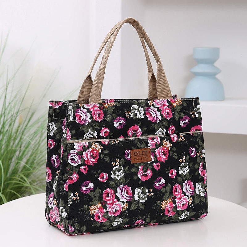 Luna | Vintage Floral Print Bag