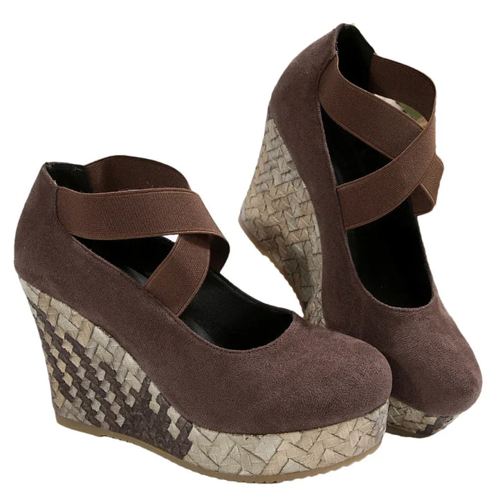 Serova | Orthopedic Cross-Strap Wedge