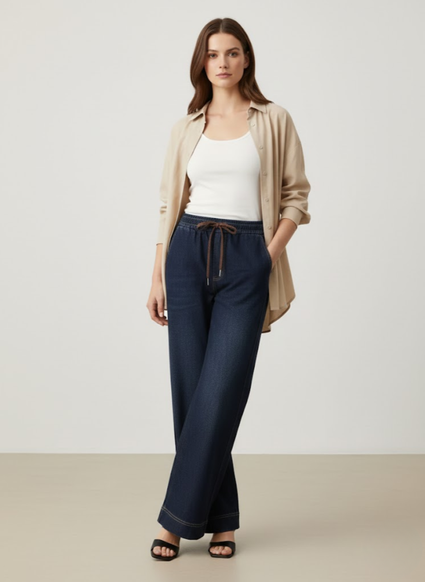 Hélène | Comfortable Fluid Casual Pants