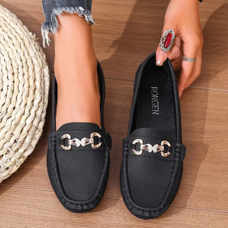 Sariva | Polished Grain Loafer