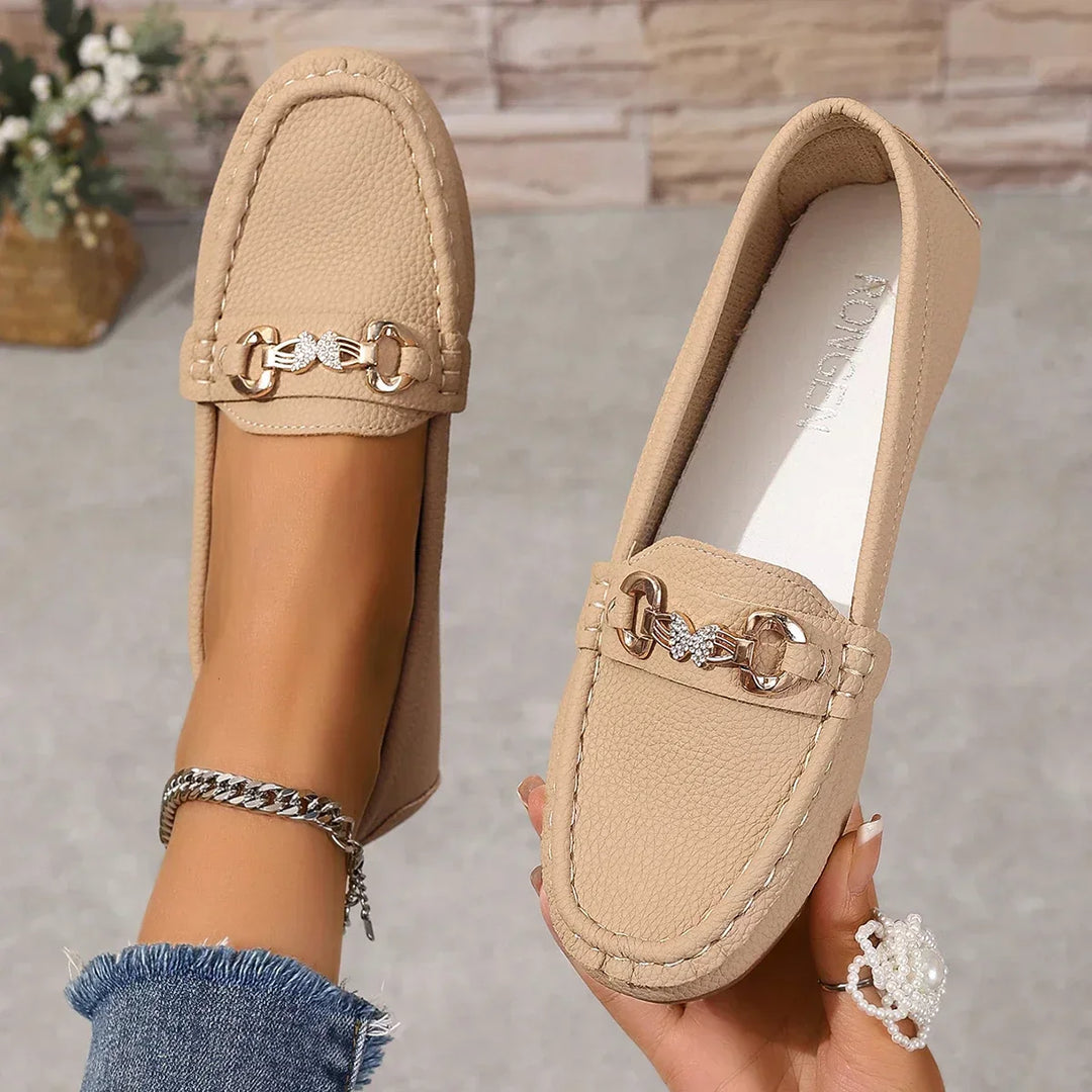 Sariva | Polished Grain Loafer