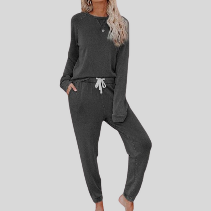 Jocelyn Casual Sweatpants Two-Piece Set