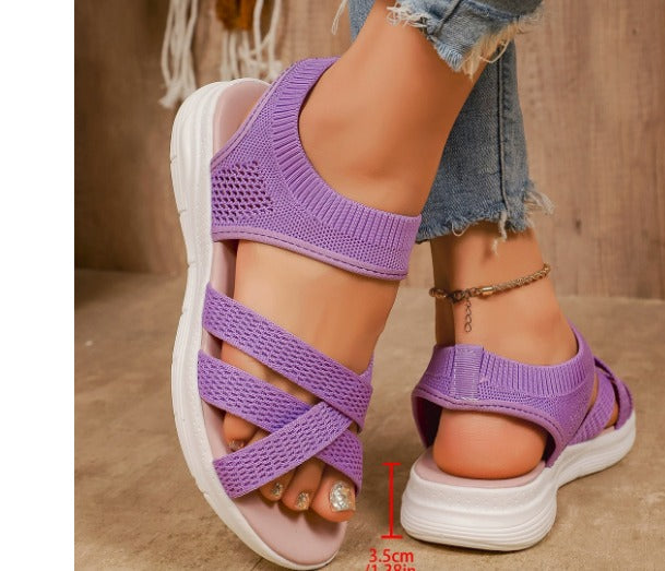 Lucia | Ultra Flex Knit Sandals