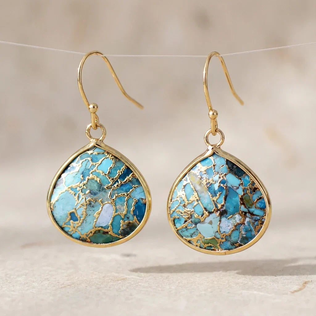 Elle | Healing Turquoise Earrings