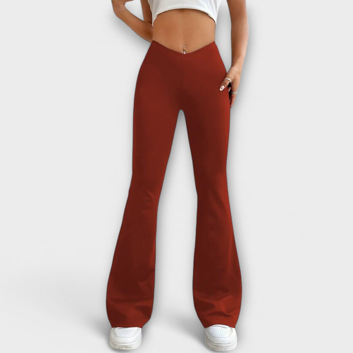 Serena Relaxed Flared Leg Pants