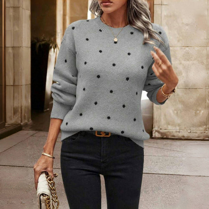 Willow | Polka Dot Knit Jumper