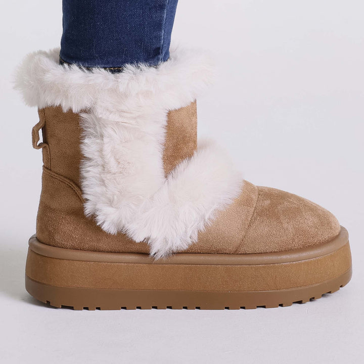 Amalia | Faux-Fur Ankle Boots