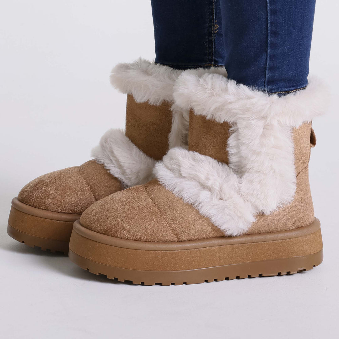 Amalia | Faux-Fur Ankle Boots