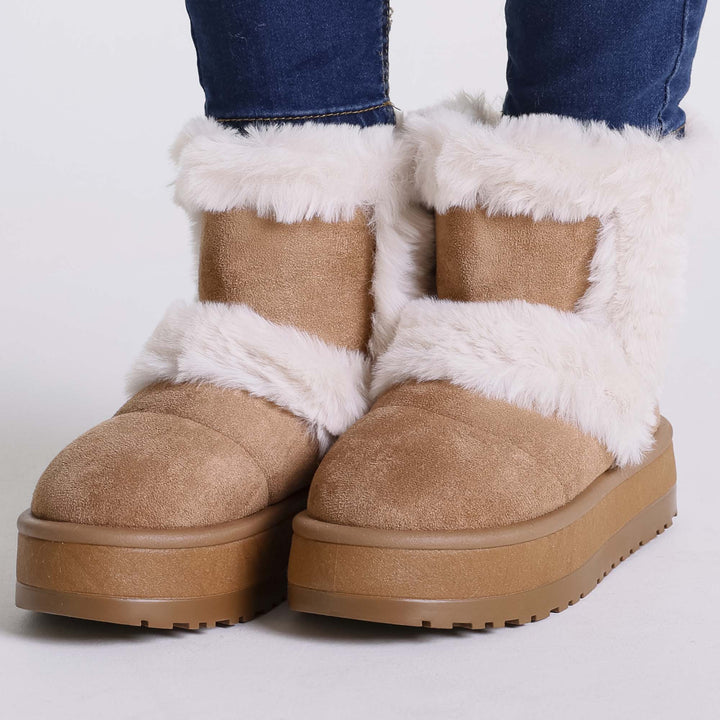 Amalia | Faux-Fur Ankle Boots