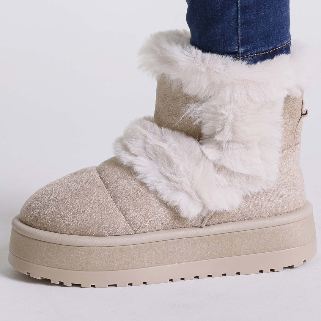 Amalia | Faux-Fur Ankle Boots