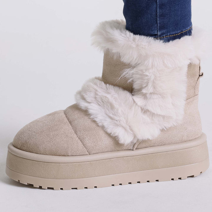 Amalia | Faux-Fur Ankle Boots