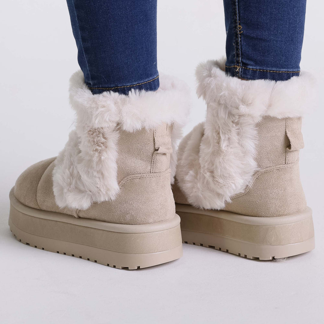 Amalia | Faux-Fur Ankle Boots