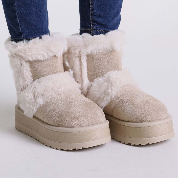 Amalia | Faux-Fur Ankle Boots