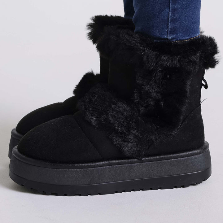 Amalia | Faux-Fur Ankle Boots
