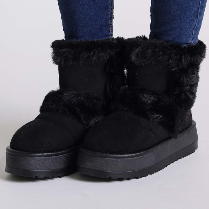 Amalia | Faux-Fur Ankle Boots