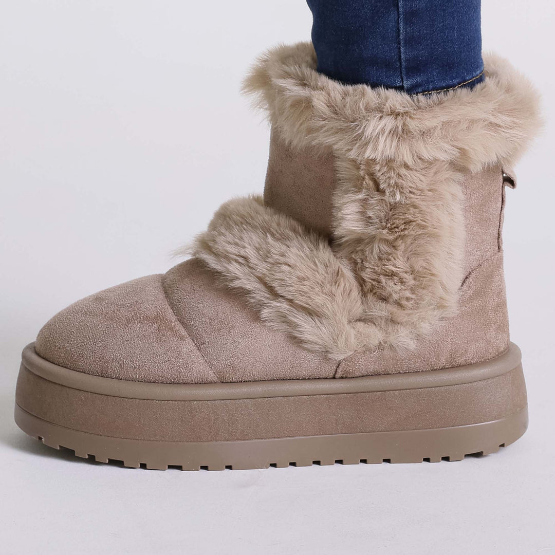 Amalia | Faux-Fur Ankle Boots