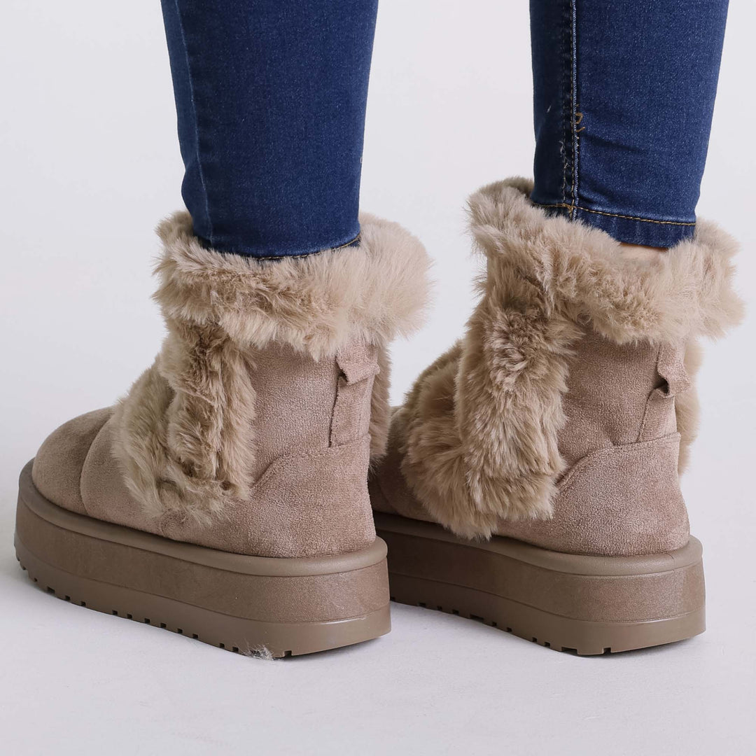 Amalia | Faux-Fur Ankle Boots