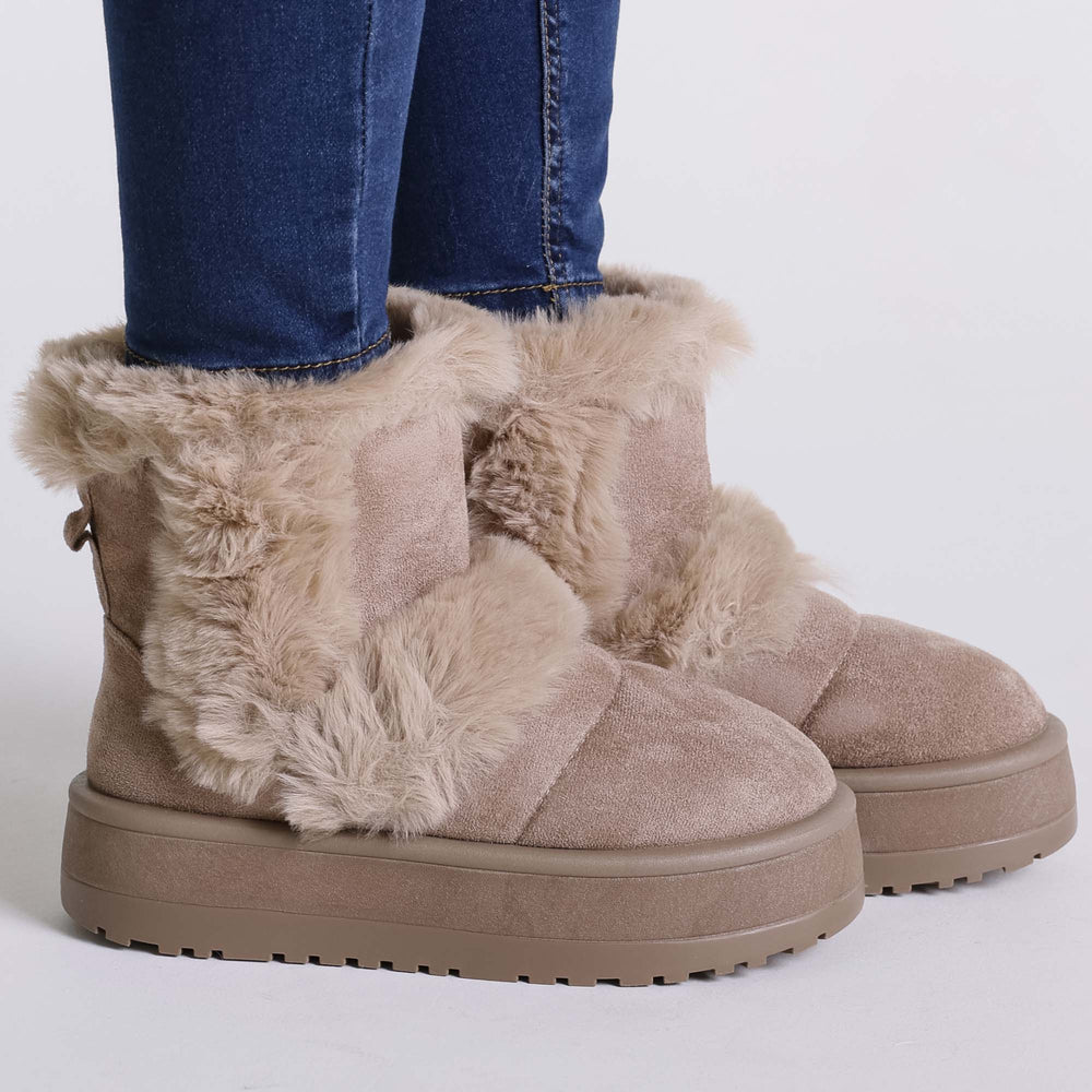 Amalia | Faux-Fur Ankle Boots
