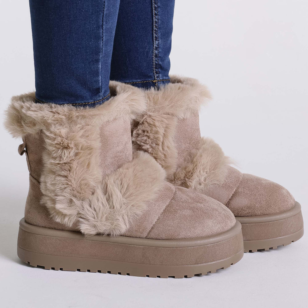 Amalia | Faux-Fur Ankle Boots
