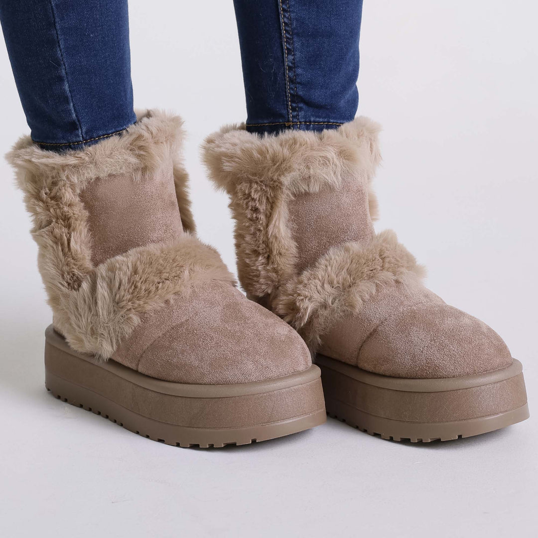 Amalia | Faux-Fur Ankle Boots
