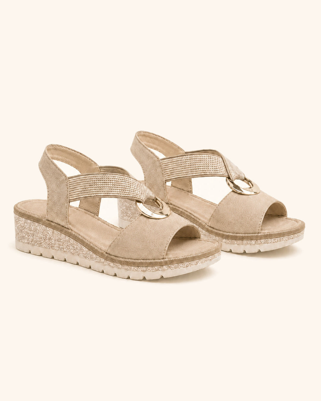 Amelia | Comfortable Golden Arch Sandals